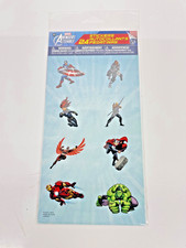 24pc Superheroes Sticker Set Fun Kids Characters DIY Art Supplies Party Favors