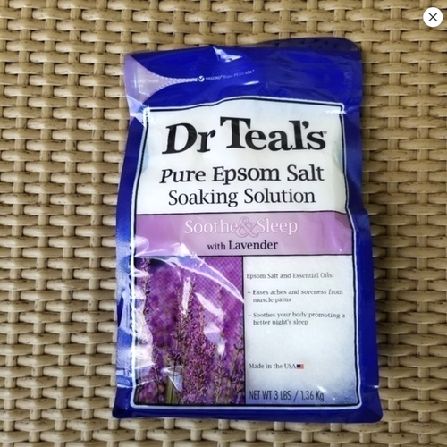 Dr Teal's Pure Epsom Salt Soaking Solution Lavender, 3 lbs ...