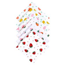 6 PCS Womens Cotton Handkerchiefs, 16.9, Floral Pattern, Soft, Hankies