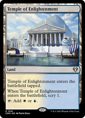 Magic/MTG Temple of Enlightenment XCMM-1041 Rare Englisch NM