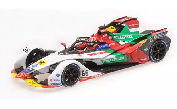 Audi Sport Schaeffler Formula E 2018 Miniature de Collection Minichamps 1:43