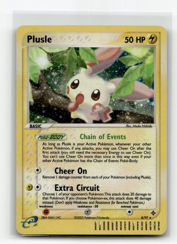 Plusle & Minun Pokémon Cards! Reverse Holo/Non Holo Rare - Choose Your Card!