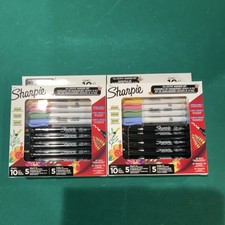 Sharpie Creative Marker Set Permanent Markers Assorted Colors 10 Count 2 pack