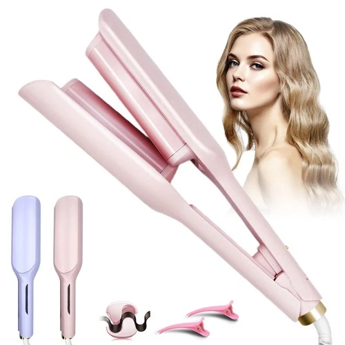 Welleneisen Lockenstab Locken für Haare 32mm Meerjungfrau Welleneisen 2 Farben - Bild 1 von 13