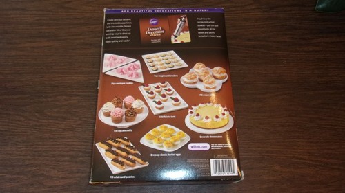 NIB Wilton Dessert Decorator Ultra Cake Appetizer Filling & Decorating 3 Tips - Picture 2 of 7