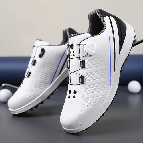 Outdoor Comfortable Golf Sneakers Men's Waterproof Professional Golfer Footwears - 第 4/22 張圖片