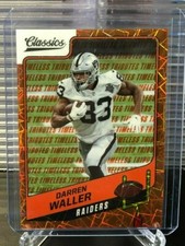 2021 Panini Classics DARREN WALLER ORANGE SP #08/10 Made RAIDERS #95