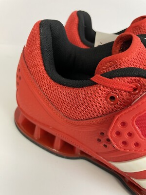 Adidas Adipower Power Lifting Weightlifting Shoes Men Size 7 Red