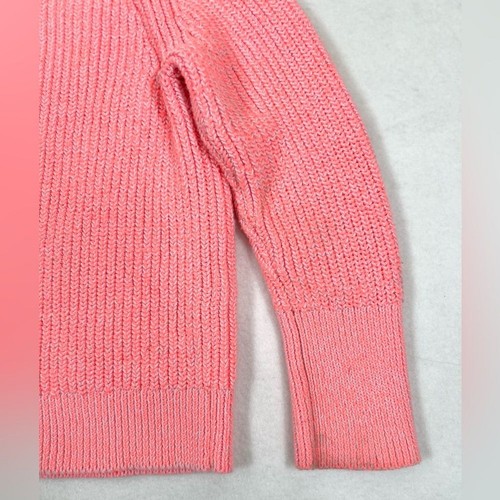 CREWCUTS Girl Knit Sweater 4-5 Years Spacedye Pink Orange Spring Crew Preppy - Picture 6 of 8