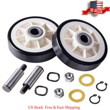 303373K Dryer Roller Wheel Drum Support Kit For Maytag 12001541,312948 - 2 Pack