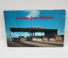 Greetings From Oklahoma Will Rogers Turnpike Postcard Posted 1963  Maryland