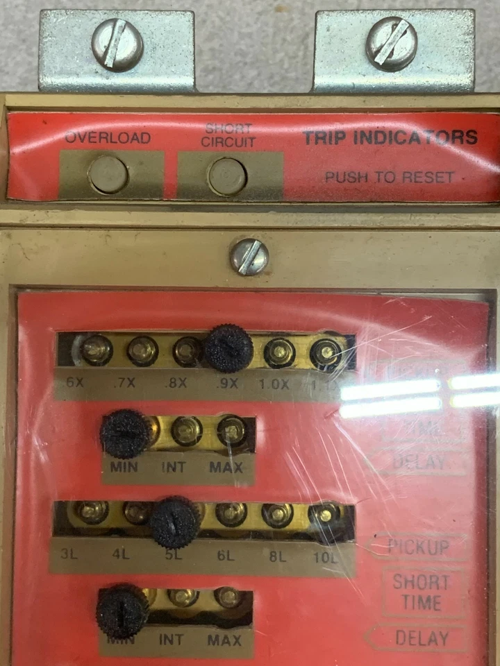 USED GENERAL ELECTRIC TYPE ECS SOLID STATE TRIP DEVICE 568B604G93 - Image 3 of 4