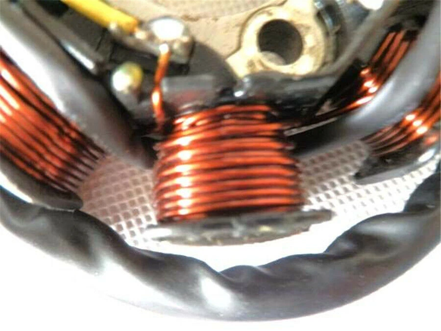 DC Ignition Stator Magneto Coil Generator 8Poles For GY6 150cc 125cc Scooter ATV Foto 3 de 4