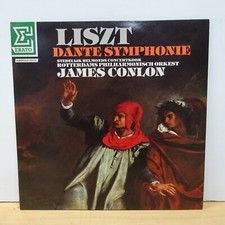 NUM 75425 LISZT Dante Symphony CONLON ROTERDAM PO ERATO STEREO LP EX