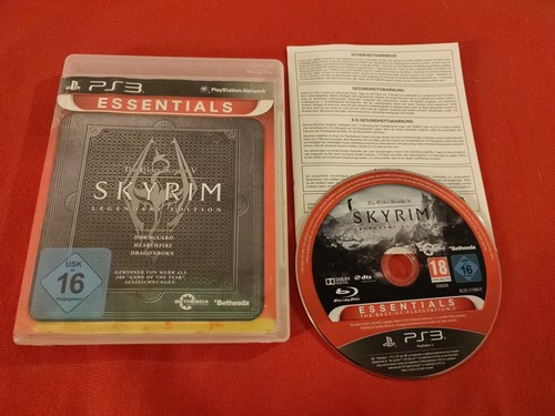 Skyrim Elder Scrolls V 5 Legendary Ed. Playstation 3 Sony PS3 Game Pal Import - 第 1/2 張圖片