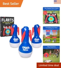 Family-Friendly Inflatable Lawn Darts - Quick Setup for Indoor & Outdoor Fun