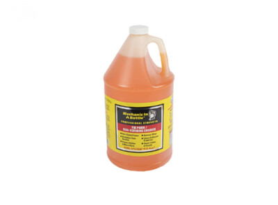 Gallon Bottle of Mechanic In A Bottle Fixes Fuel System Problems & Boosts Octane
