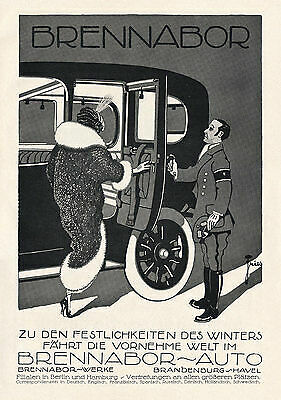 Placa de motor Brennabor Werke Brandenburg Havel automóvil de invierno Braunbeck A2 261 - Imagen 1 de 1