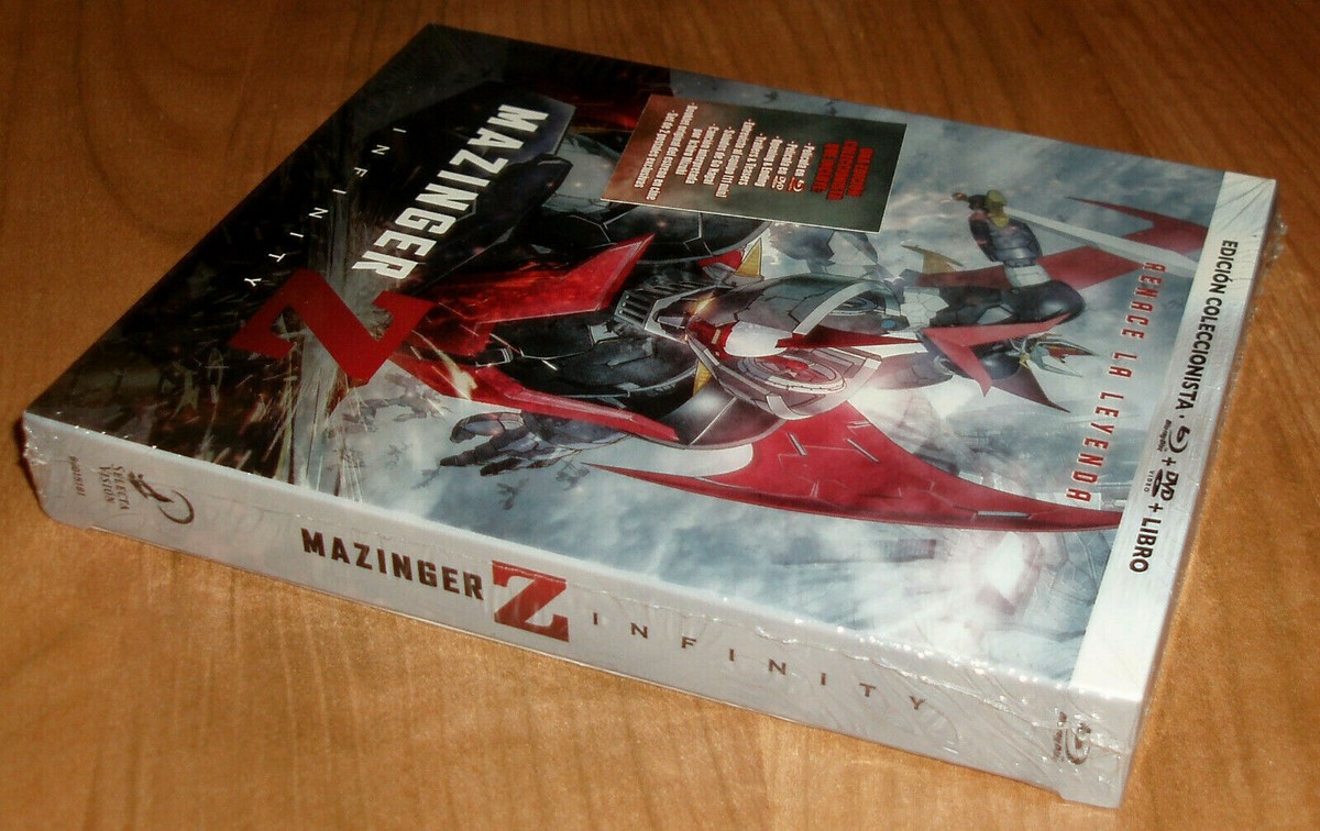 Mazinger Z Infinity Edition Collectors Blu-ray DVD Book