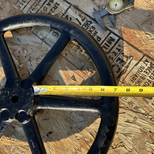 HAND WHEEL for 10&12” Gate Valve Kennedy Clow M&H, Diam 17.75”, Sq Hole 1.25” - Picture 16 of 18