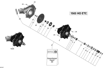 RXP-X 260'12 OEM SUPERCHARGER ASS'Y | INCLUDES 1 TO 25 Used RXP-X 260'12 OEM SUPERCHARGER ASS'Y | INCLUDES 1 TO 25 Used