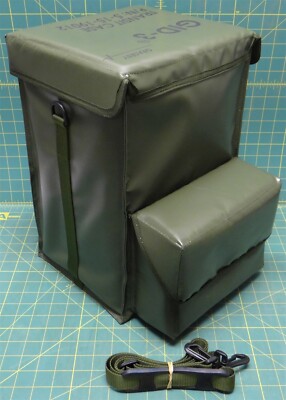 Graseby Green Insulated Transit Case GID-3 P/N: 5-15-19012 NSN
