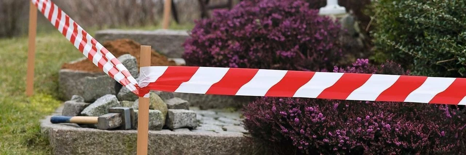48 x Danger Tape Red & White Barrier Tape Roll Barricade Hazard Warehouse Bulk - image 3 of 4