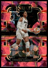 2024 Panini Select WNBA Pink Ice Prizms Cheyenne Parker-Tyus Atlanta Dream