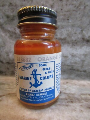 FLOQUIL MARINE COLORS MODEL PAINT 1oz 1 OUNCE - ORANGE OCHRE