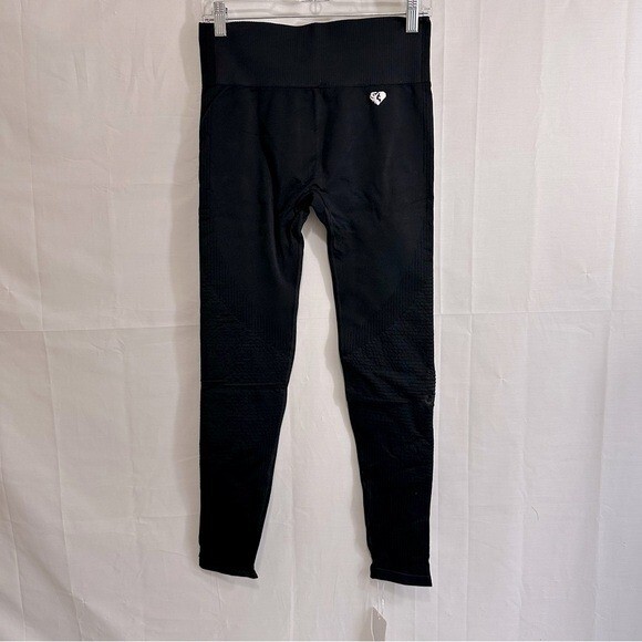 Women’s Best Power Seamless Long Length Activewear Workout Leggings Black XL