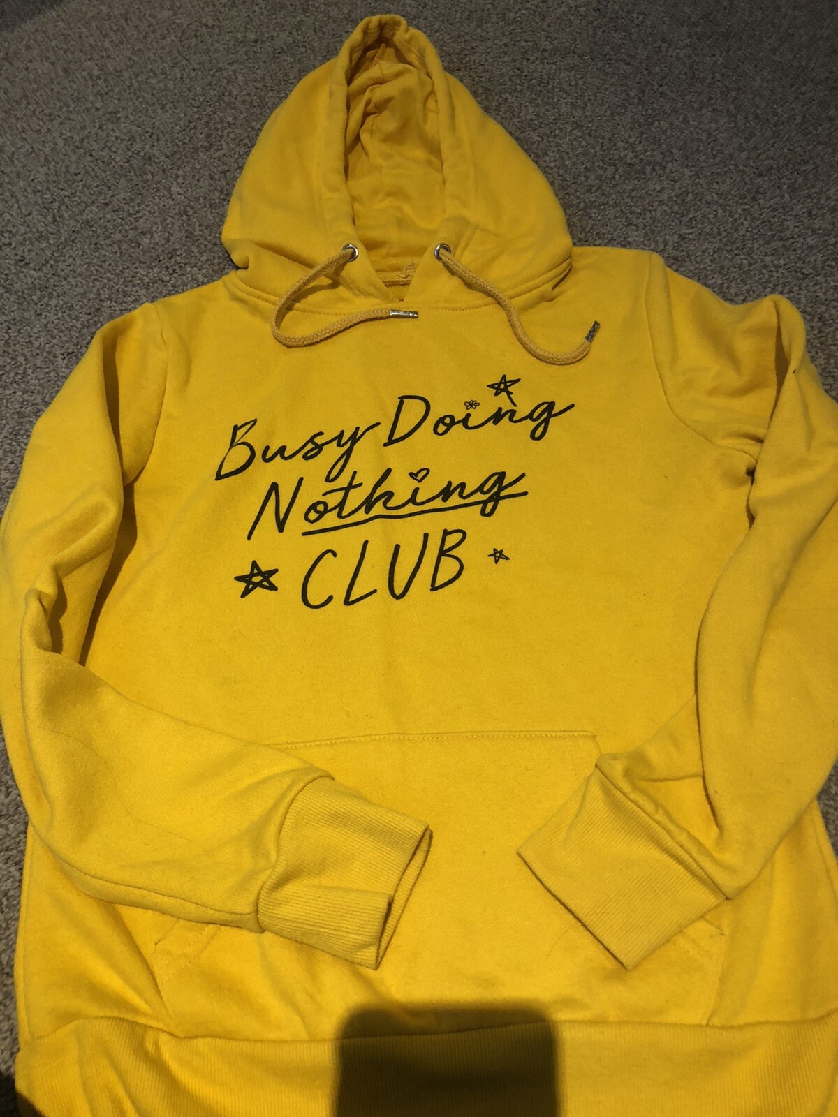 Maglione Fila bianco taglia small e Primark senape felpa con cappuccio taglia 8