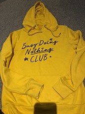 Fila White Jumper Size Small and Primark Mustard Hoodie Hoody Size 8