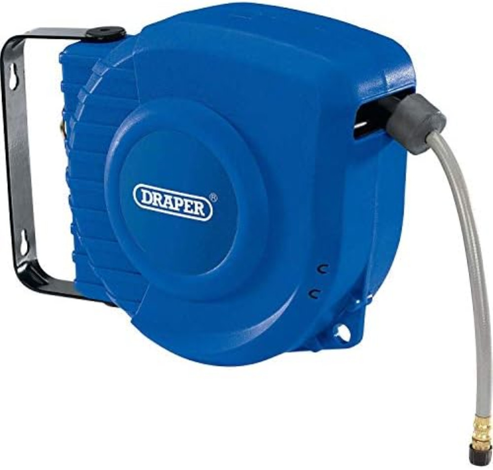 Draper RAH12: Avvolgitubo Aria Compressa 12 Metri Professionale