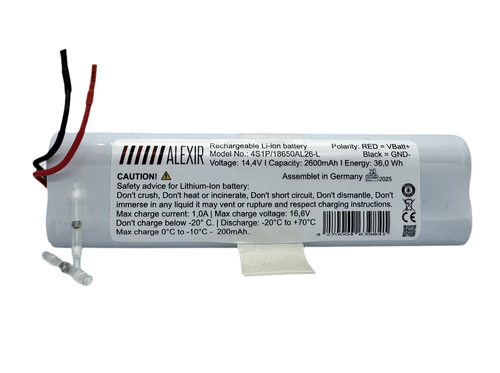Saugroboter Ersatz Akku /14,4V /2600mAh mit LG Akkus bestückt - Made in Germany - 第 1/3 張圖片