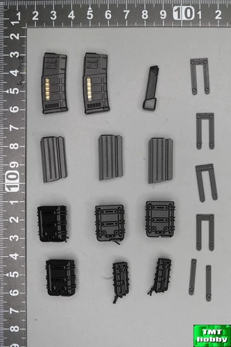 1:6 Scale ES CBI 27005 Task Force 58 PO1 Brad - Ammunition Set w/ Holsters