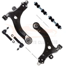 6Pc Front Lower Control Arm Outer Tie Rod Sway Bar Fits 2000-13 Chevrolet Impala