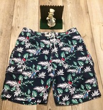 Chaps Ralph Lauren Floral Hawaiian Size Large Men's Swim Board Shorts
