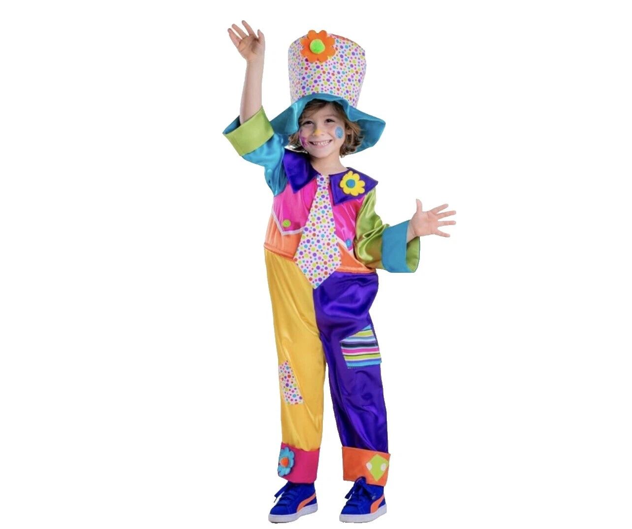 Платье-халат из американского полиэстера с цветами и цирком для мальчиков