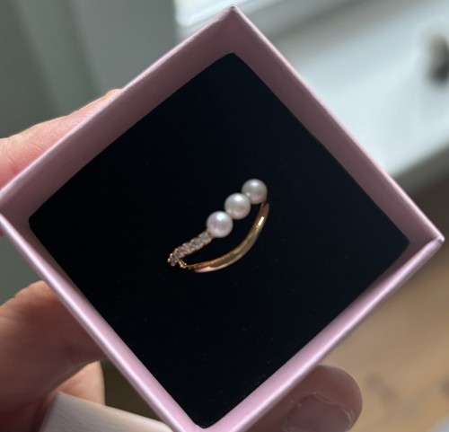 Pandora Ring Perle Gr.54 - Bild 3 von 3