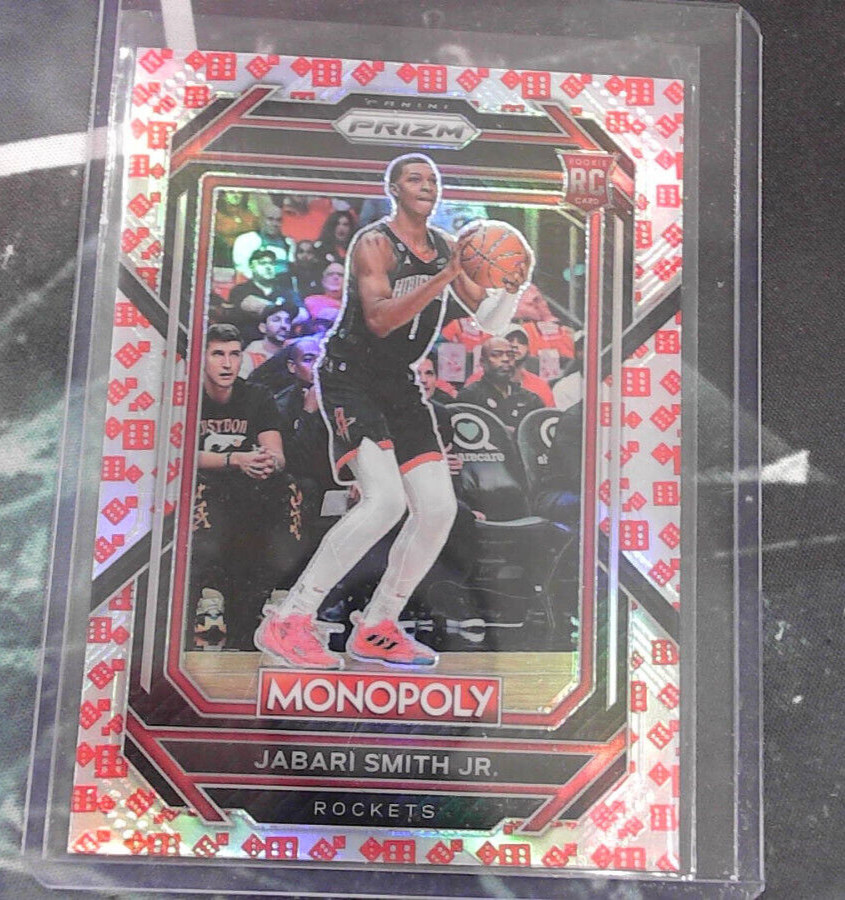 2022-23 Prizm Monopoly Jabari Smith Jr. #32 Red Dice Prizm Rockets