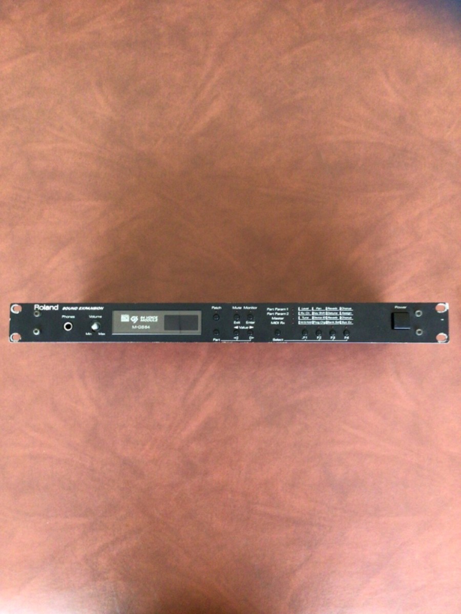 Roland M-GS64 - 64 Voice 32 Part - MIDI Sound Expansion Roland M-GS64 - 64 Voice 32 Part - MIDI Sound Expansion