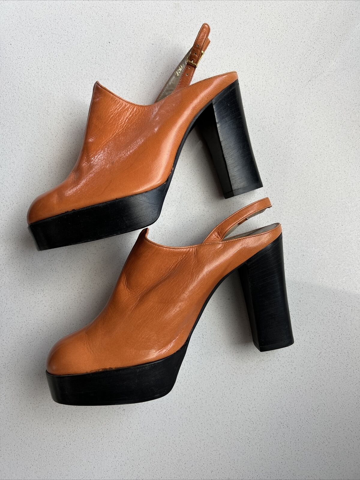 Vintage ladies Bruno Magli platform shoes 1960s 1… - image 1