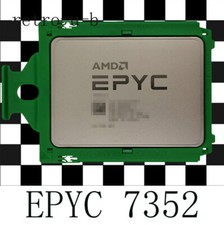 AMD EPYC 7352 24 cores 48 threads 2.3GHZ up to 3.2GHZ 155w cpu processor