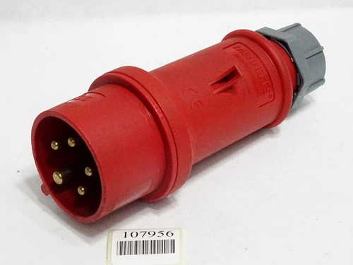 Mennekes 16A-6h Typ 33 CEE-Stecker - Bild 1 von 4
