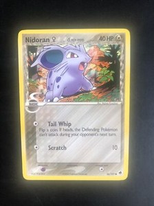 Nidoran 56/101 EX Dragon Frontiers Pokemon Card NM
