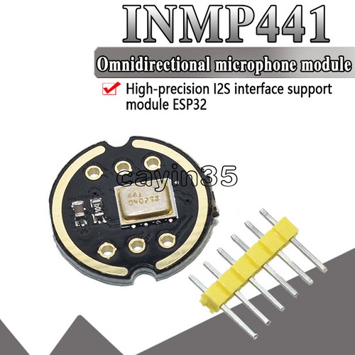 INMP441 Omnidirectional Microphone Module MEMS I2S Interface for ESP32 ESP-32 - 第 1/4 張圖片