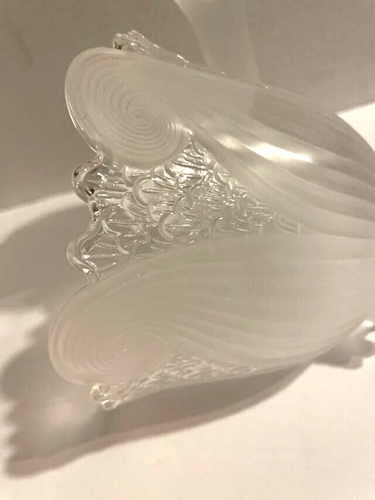 "Lámpara de hadas Partylite soporte para velas vidrio esmerilado 2 piezas 10"" x 5,5" - Imagen 5 de 10