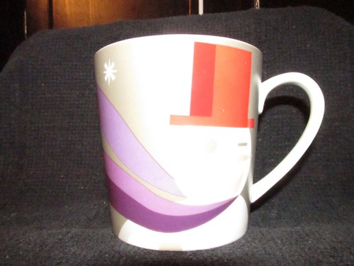 Tazza caffè Starbucks Holiday 2011 pupazzo di neve ammiccante 18 oz tè cacao inverno freddo - Foto 1 di 8