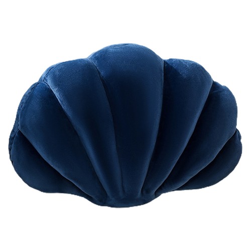 Plush Pillow Soft Throw Ball Vibrant Seashell Stuffed Cushion for Home