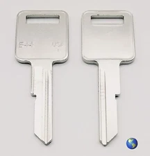 B44-E Key Blanks for Various Models by Buick, Cadillac, GMC, and others (5 Keys)